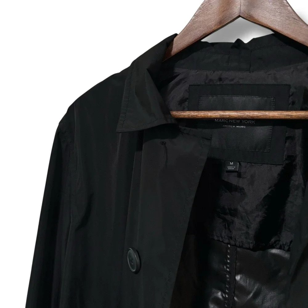 Andrew Marc New York Trench Coat Women's‎ Size Medium *Flawed 22 x 33